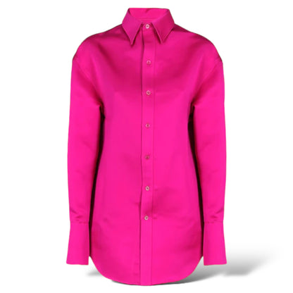 Balenciaga Oversized Silk Dress Shirt - photo 12 of 14