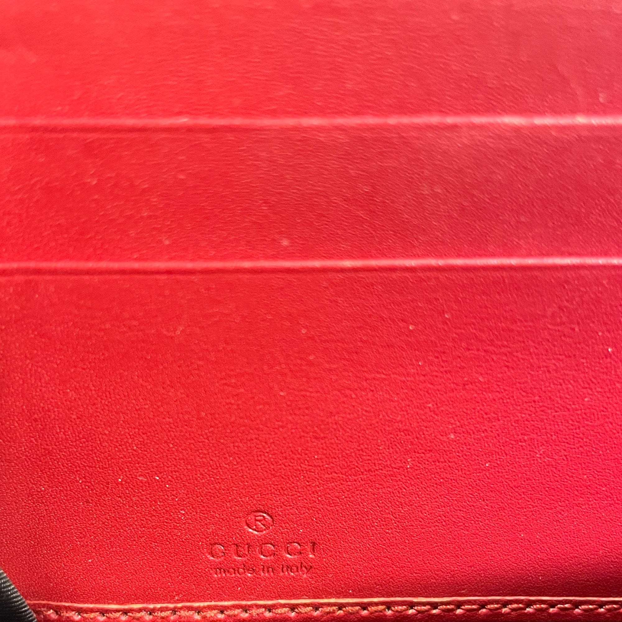 GUCCI 2017 Rainbow Soft GG Supreme Long Zip Around Wallet