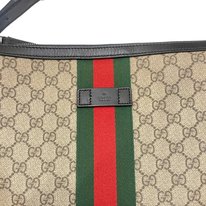 Gucci GG Supreme Monogram Web Messenger Bag Black - photo 5 of 15