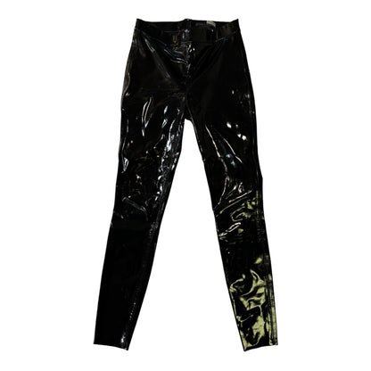 Alice + Olivia Classics Black Latex Pants - photo 2 of 6