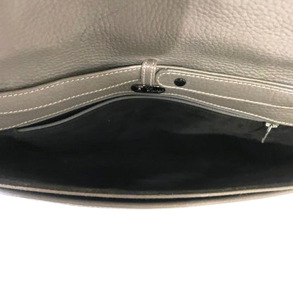 Gucci Vintage Grey Leather Crossbody Bag / Clutch - photo 2 of 12
