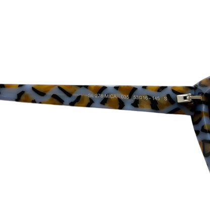 Saint Laurent Violet/Grey Cat Eye-Frame Acetate Sunglasses - photo 6 of 11