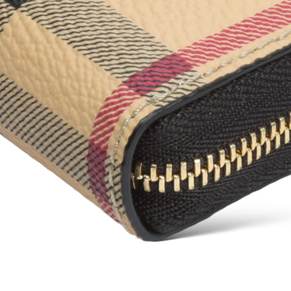 Burberry Haymarket Zip Around Wallet - photo 8 of 11