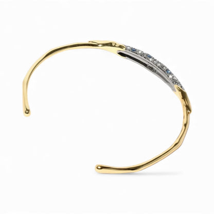 Alexis Bittar Solanales Crystal Thin Cuff Bracelet - photo 2 of 6