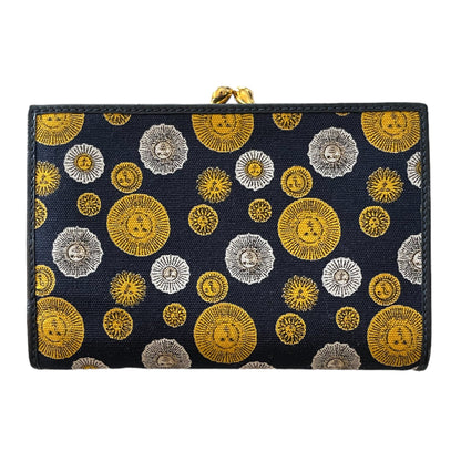 Gucci Vintage 1980’s Sunshine Print Wallet with KissLock/French Purse - photo 4 of 16