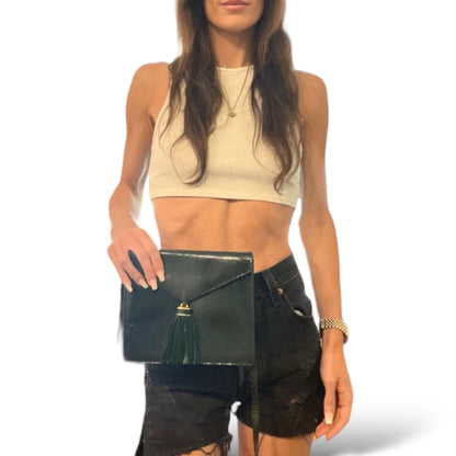 Vintage SISO Made in Italy Clutch/Crossbody Bag - photo 2 of 16