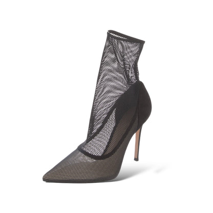 Gianvito Rossi Mesh Ankle High Pumps - photo 5 of 5