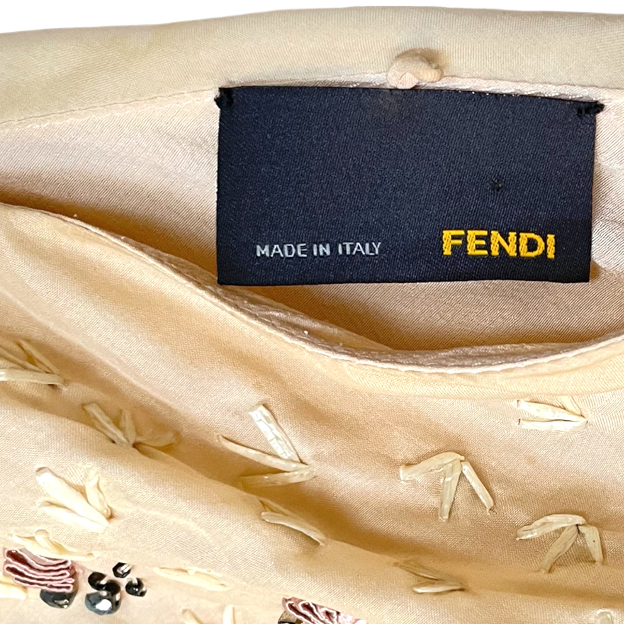 FENDI Blush Silk Dress |Size: 38IT|