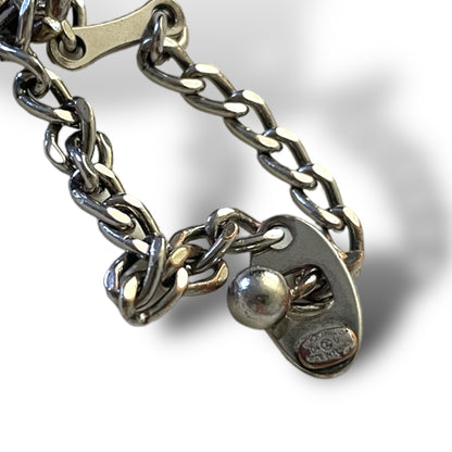 Chanel Vintage Dog Tag Charm 2004 Season V (Continuous) - photo 2 of 5