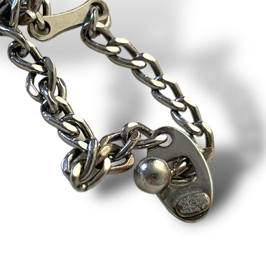 Chanel Vintage Dog Tag Charm 2004 Season V (Continuous) - photo 2 of 5