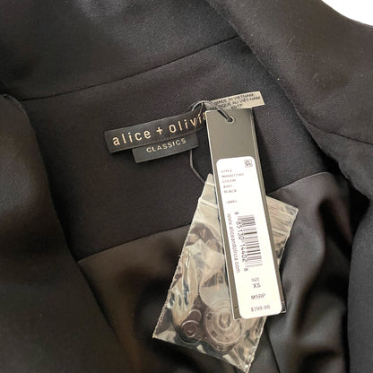 Alice + Olivia Black Bolero Jacket with Bow Accent - photo 2 of 13
