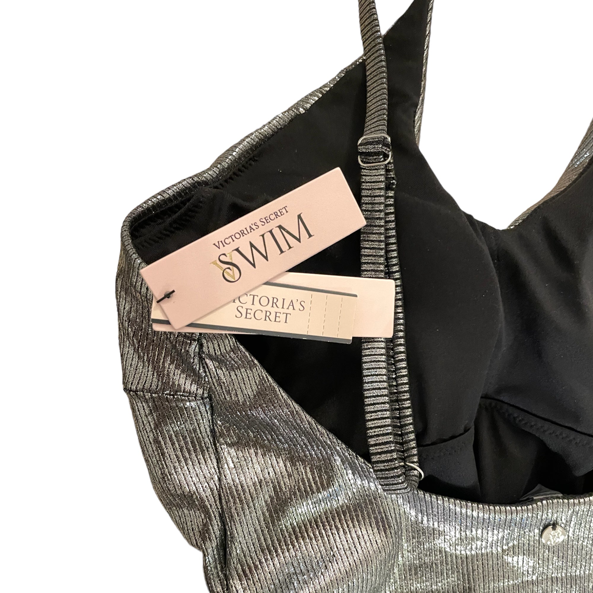 VICTORIA'S SECRET SWIM Cutout One-Shoulder One-Piece Swimsuit  SIZE: |M|