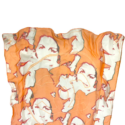 Chanel Gabrielle CC Logo Silk Scarf - photo 6 of 9