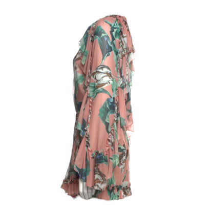 PatBo Floral Print Crew Neck Romper - photo 2 of 4