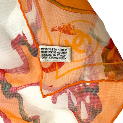 Chanel Gabrielle CC Logo Silk Scarf - photo 3 of 9