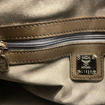 MCM Visetos Python Lion Princess Boston Top Handle Bag - photo 6 of 11