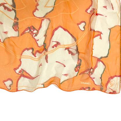 Chanel Gabrielle CC Logo Silk Scarf - photo 7 of 9