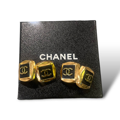 Chanel Vintage Fall 1995 Mens Cufflinks - photo 3 of 8