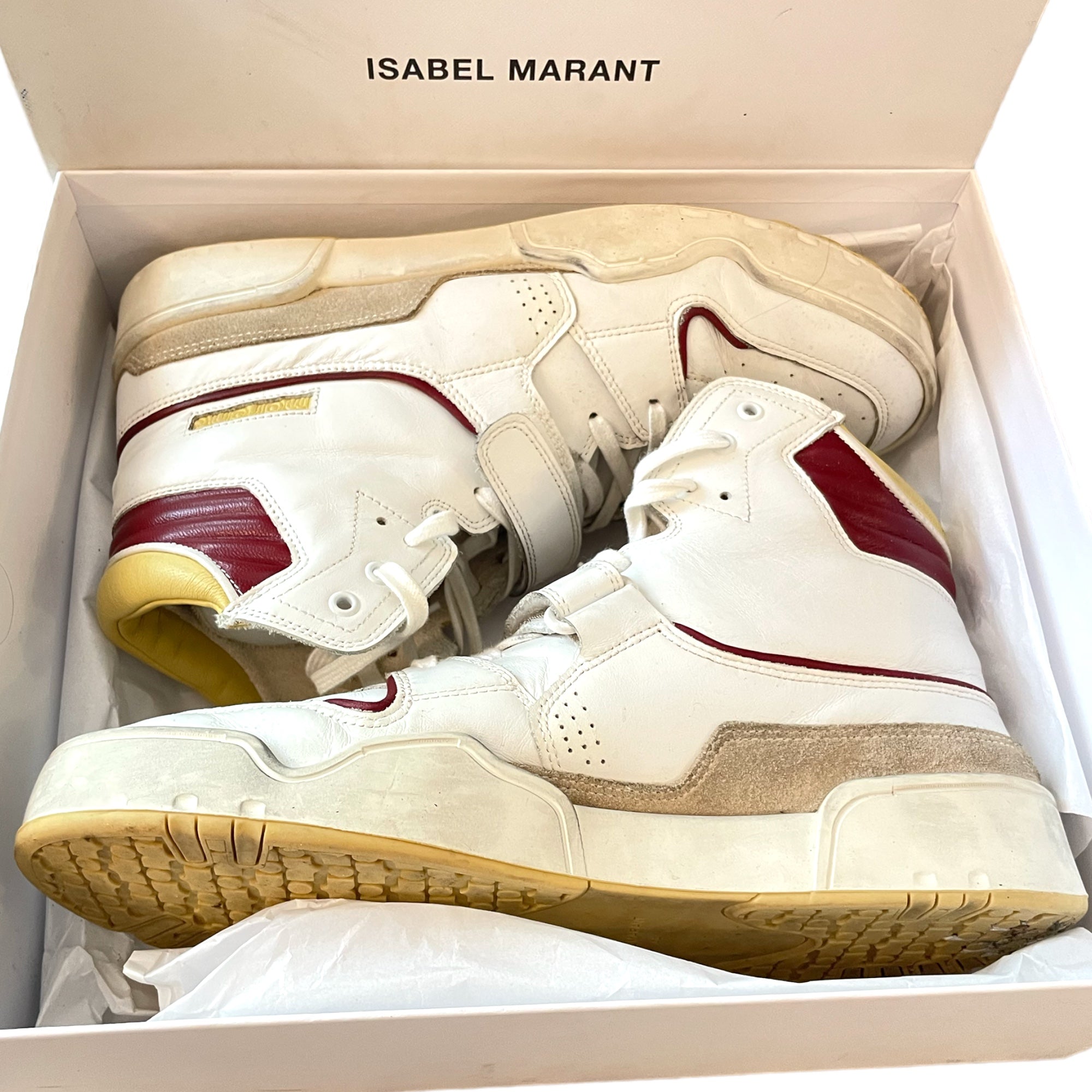 ISABEL MARANT Men's Alsee high-top sneakers |Size: 44|