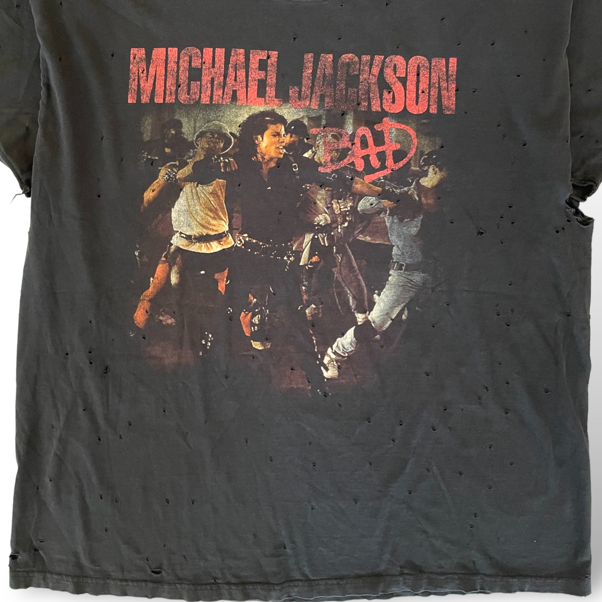 FURST OF A KIND VINTAGE —Michael Jackson BAD— MUSIC TEE  |SIZE: O/S|