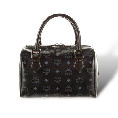 MCM Visetos Python Lion Princess Boston Top Handle Bag - photo 3 of 11