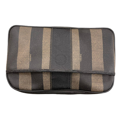 Fendi Vintage Pquin Striped Clutch/Cosmetics Case - photo 11 of 15