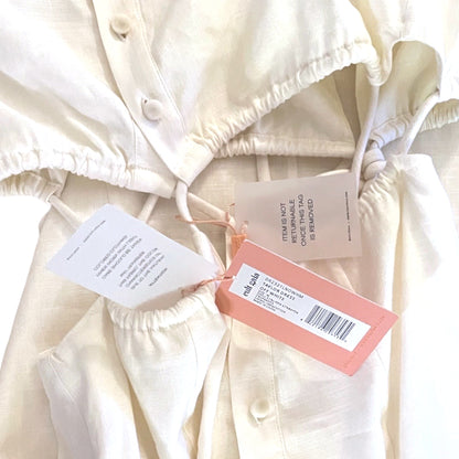 Cult Gaia Women's Off White Taylor Cut-Out Dress - photo 8 of 9