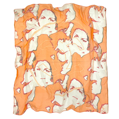 Chanel Gabrielle CC Logo Silk Scarf - photo 5 of 9