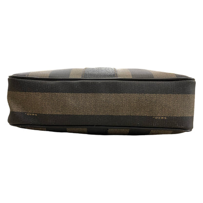 Fendi Vintage Pquin Striped Clutch/Cosmetics Case - photo 8 of 15