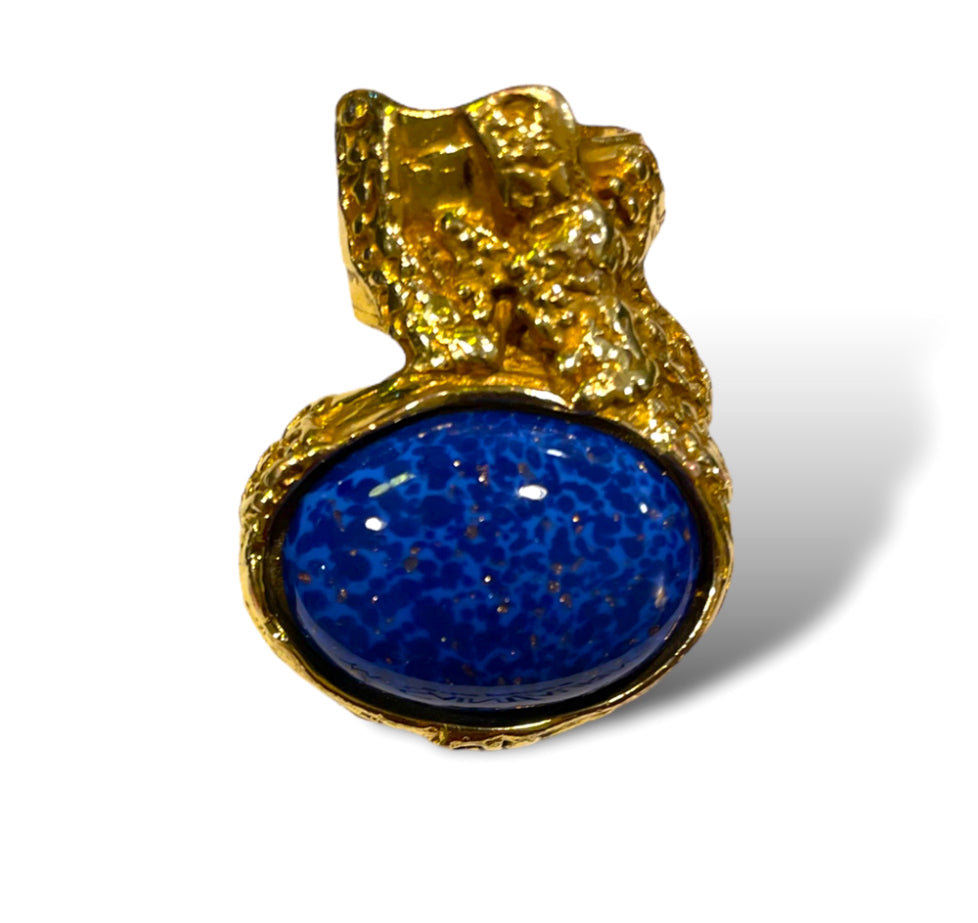 YVES SAINT LAURENT Arty Cocktail Ring |Size: 5|