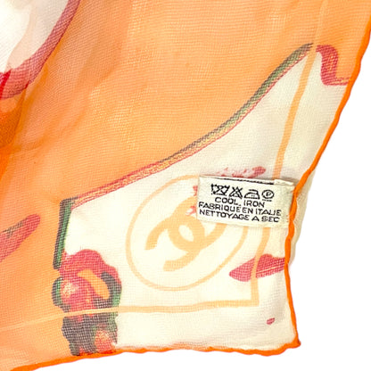 Chanel Gabrielle CC Logo Silk Scarf - photo 2 of 9
