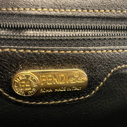 Fendi Vintage Pquin Striped Clutch/Cosmetics Case - photo 2 of 15