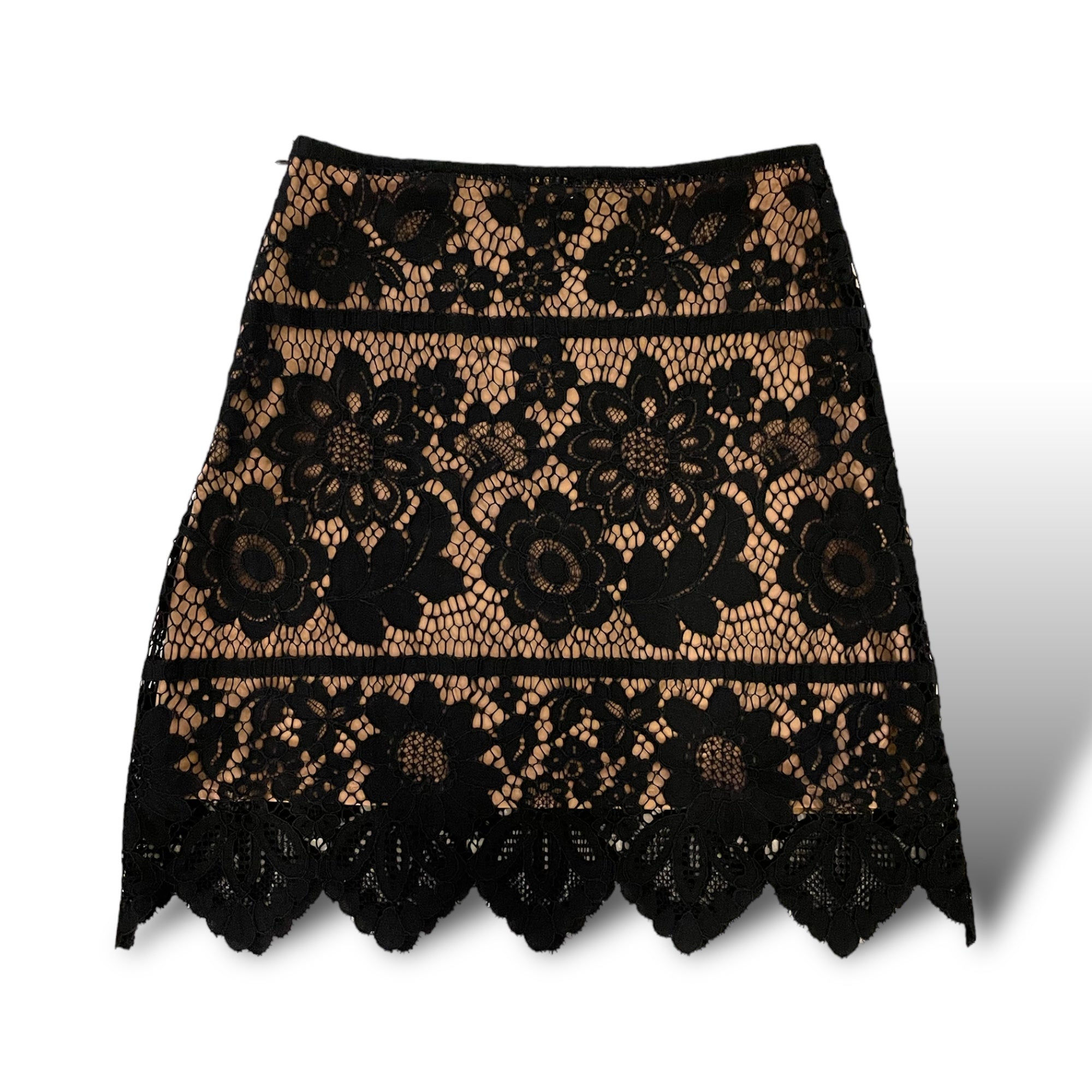 FOR LOVE & LEMONS Lace Pattern Mini Skirt |Size: XS|
