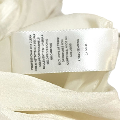 AMUR Silk Cowl Neck Blouse with Removable Sleeves - photo 8 of 9
