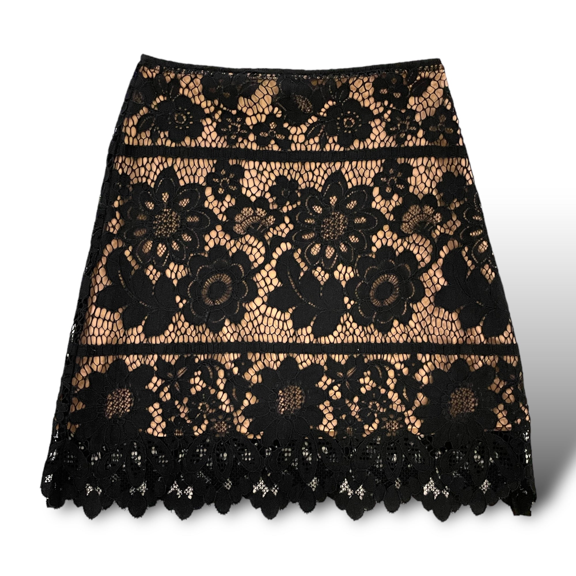 FOR LOVE & LEMONS Lace Pattern Mini Skirt |Size: XS|