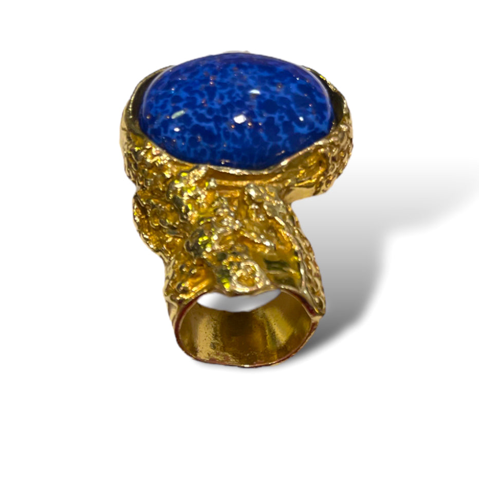 YVES SAINT LAURENT Arty Cocktail Ring |Size: 5|