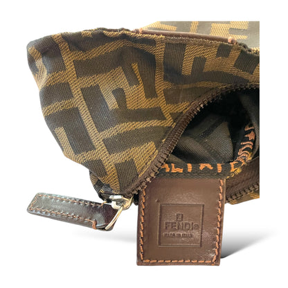 Fendi Vintage Zucca Print Pouch / Makeup Case - photo 2 of 11