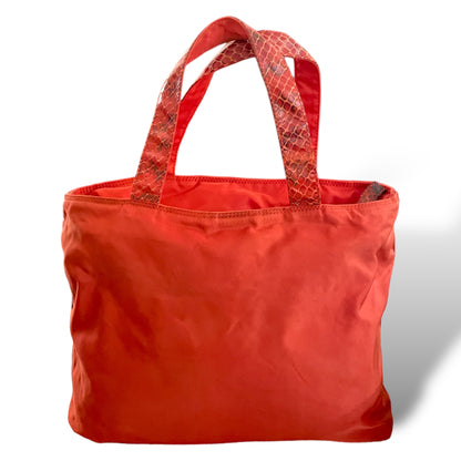 Prada Tote with Python Handles and Beaded Front Logo - photo 13 of 13