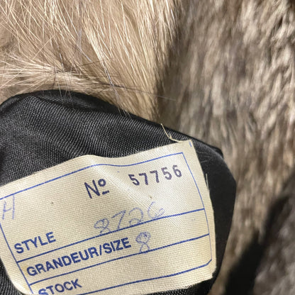 Custom Made Silver Fox Fur Coat - photo 6 of 9