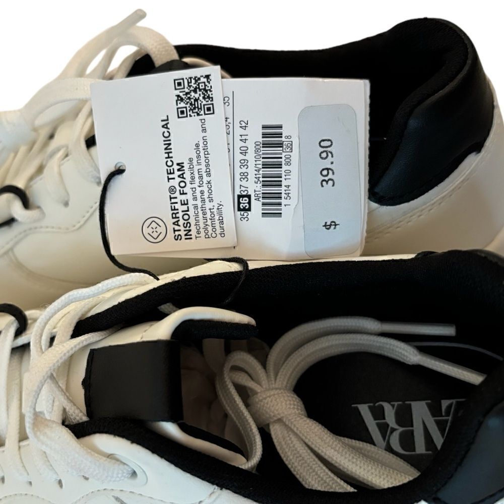 Kiki's Closet Shop ZARA Sneakers SIZE: 36EU