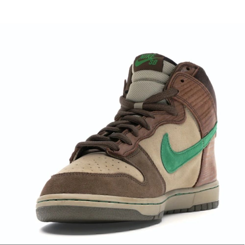 Nike NIKE Dunk High Premium SB WOOD DECK (2007). |Size: US 5 / EU 37.5|