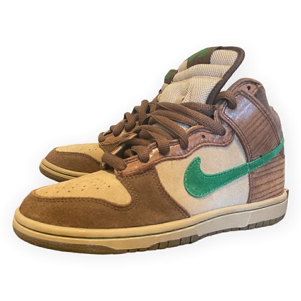 Nike NIKE Dunk High Premium SB WOOD DECK (2007). |Size: US 5 / EU 37.5|