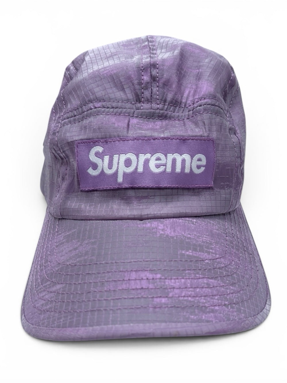Supreme Supreme Purple Broken Camo Camp Cap