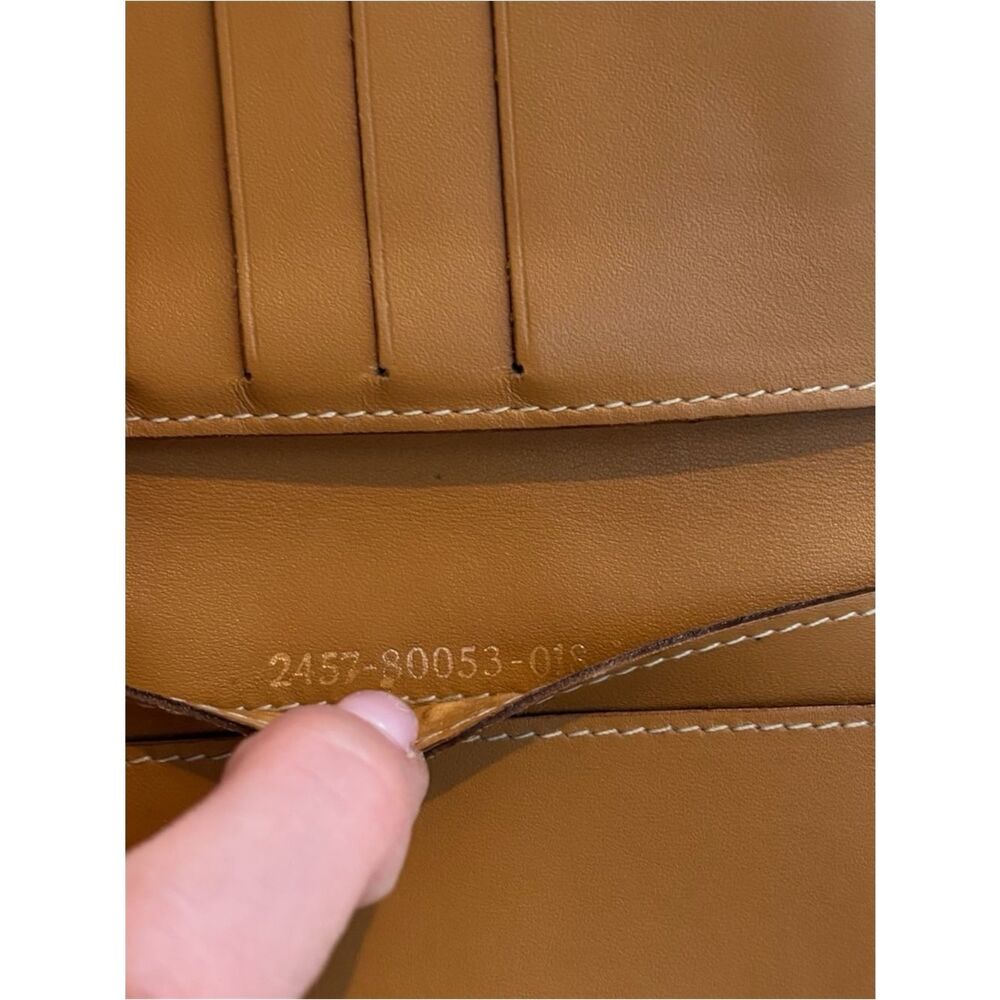 Fendi Fendi Brown and Tan Monogram Bifold Wallet