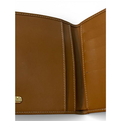 Fendi Fendi Brown and Tan Monogram Bifold Wallet