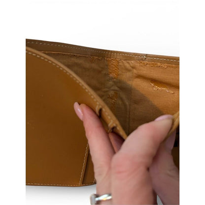 Fendi Fendi Brown and Tan Monogram Bifold Wallet
