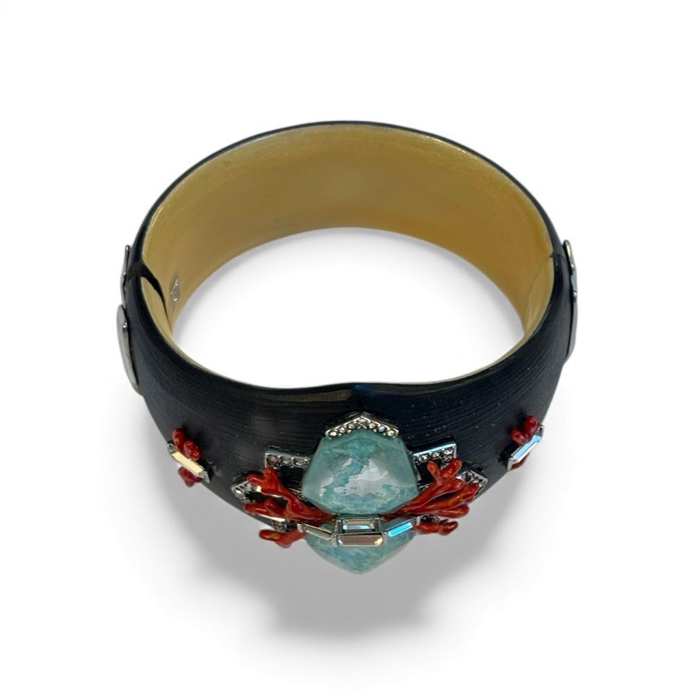 Alexis Bittar Alexis Bittar Coral Deco Hinged Bracelet