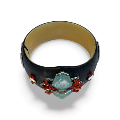 Alexis Bittar Alexis Bittar Coral Deco Hinged Bracelet