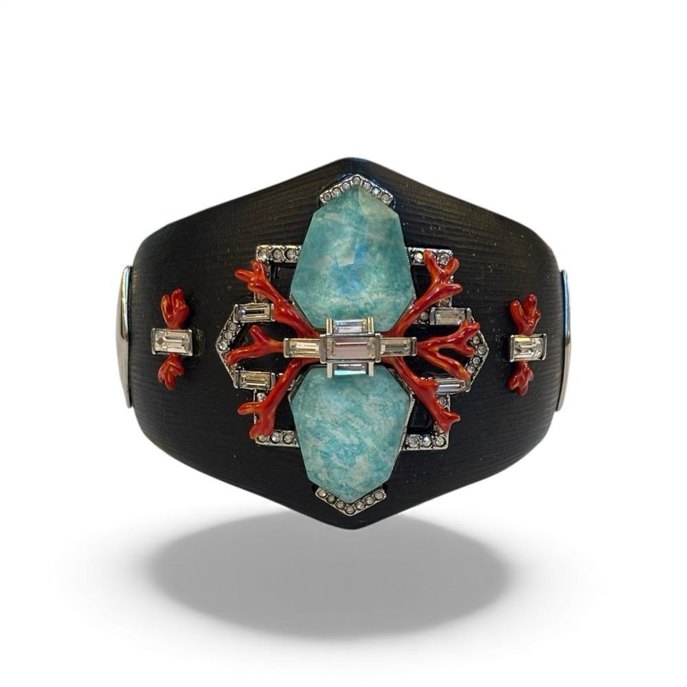Alexis Bittar Alexis Bittar Coral Deco Hinged Bracelet