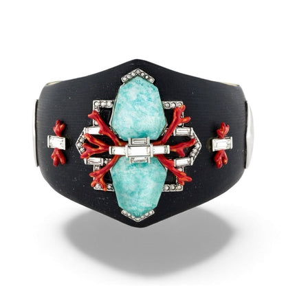 Alexis Bittar Alexis Bittar Coral Deco Hinged Bracelet